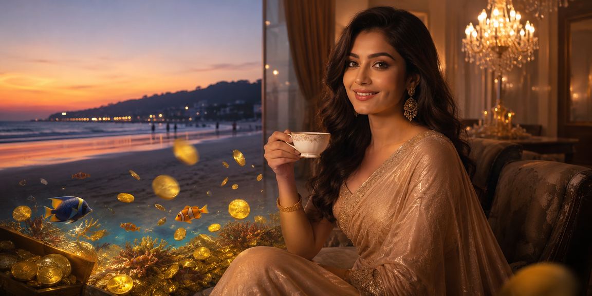 চট্টগ্রাম সমুদ্র সৈকতে ফিশিং গেম থিম